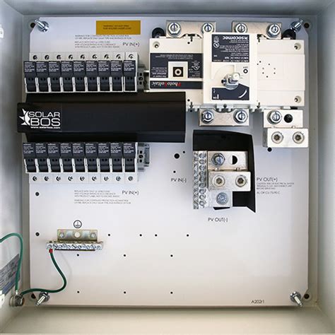 solarbos junction box|1500VDC Disconnect Combiners .